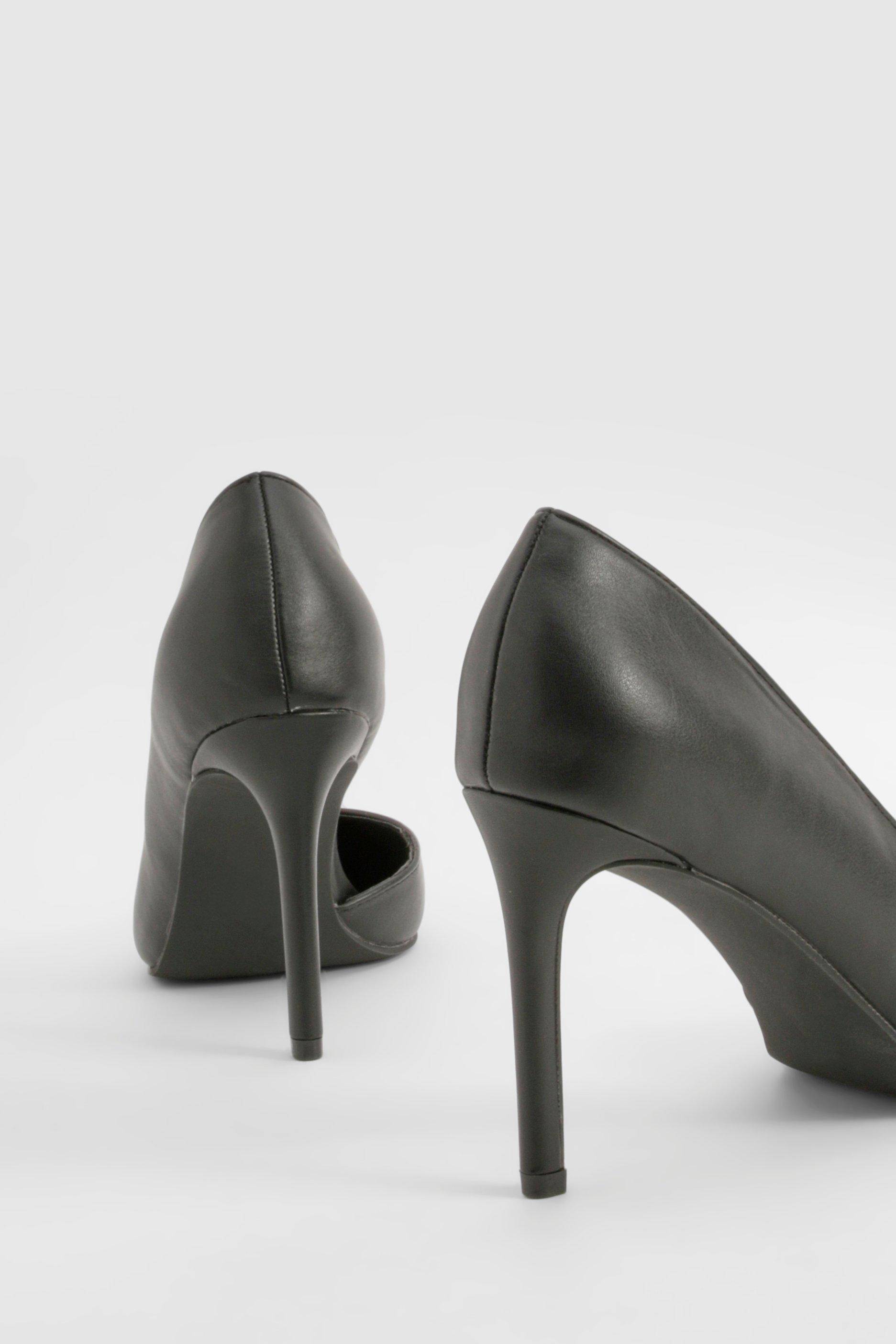 boohoo Escarpin À Découpes Mi-hauteur Basique