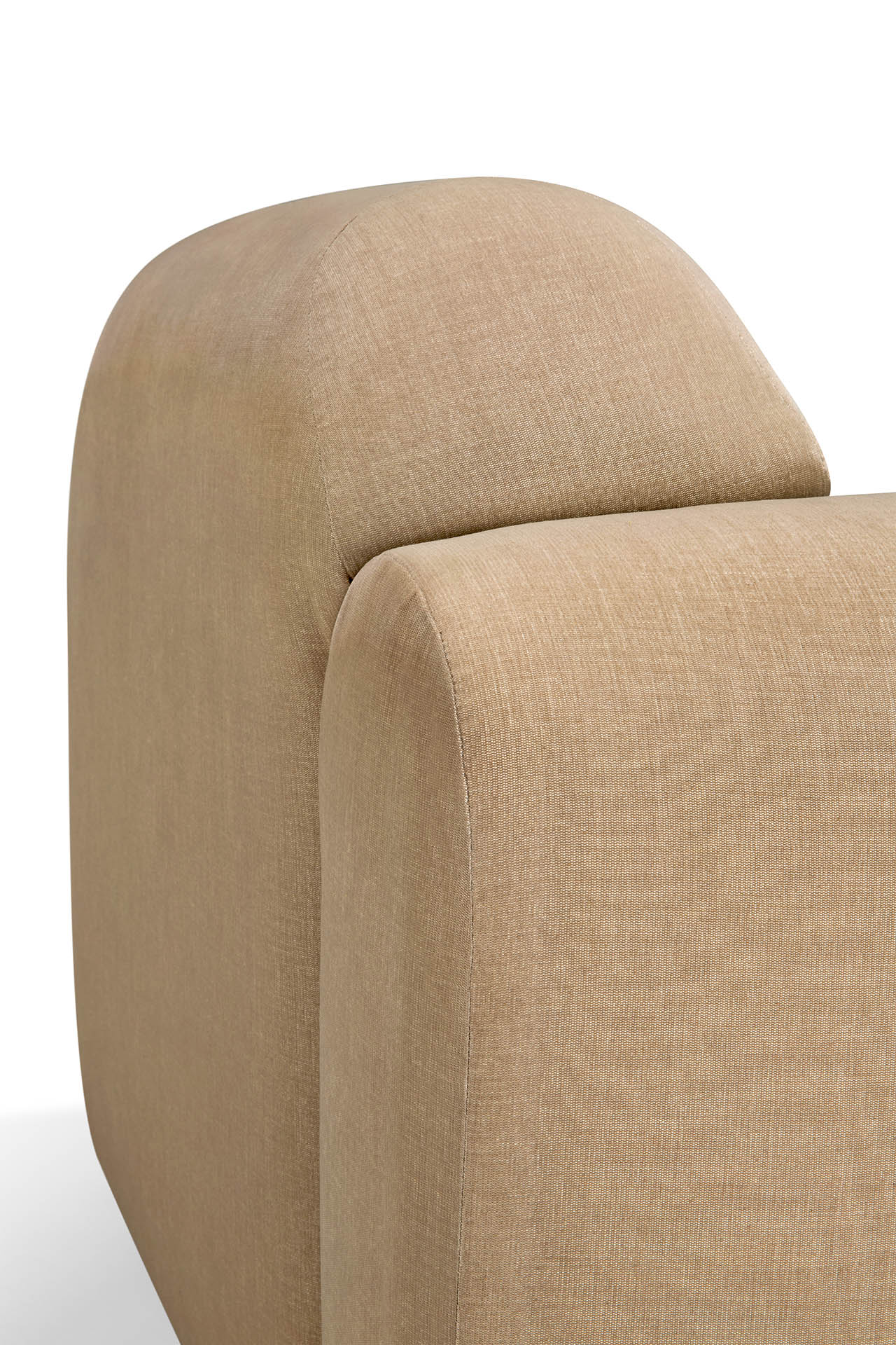Bulky modulaire sofa - rechter hoek - light sepia