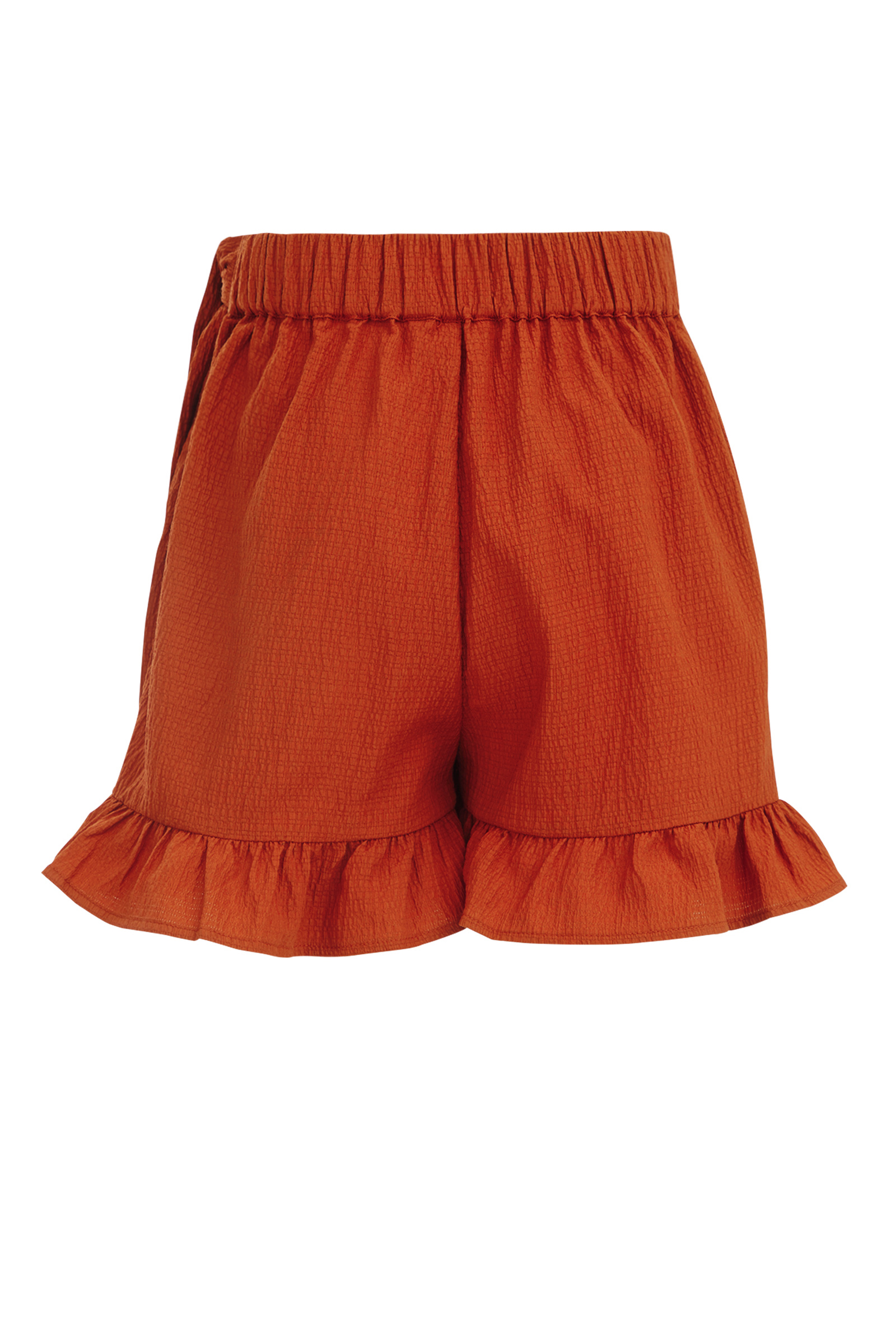 Meisjes skort met dessin WE Fashion Bruin
