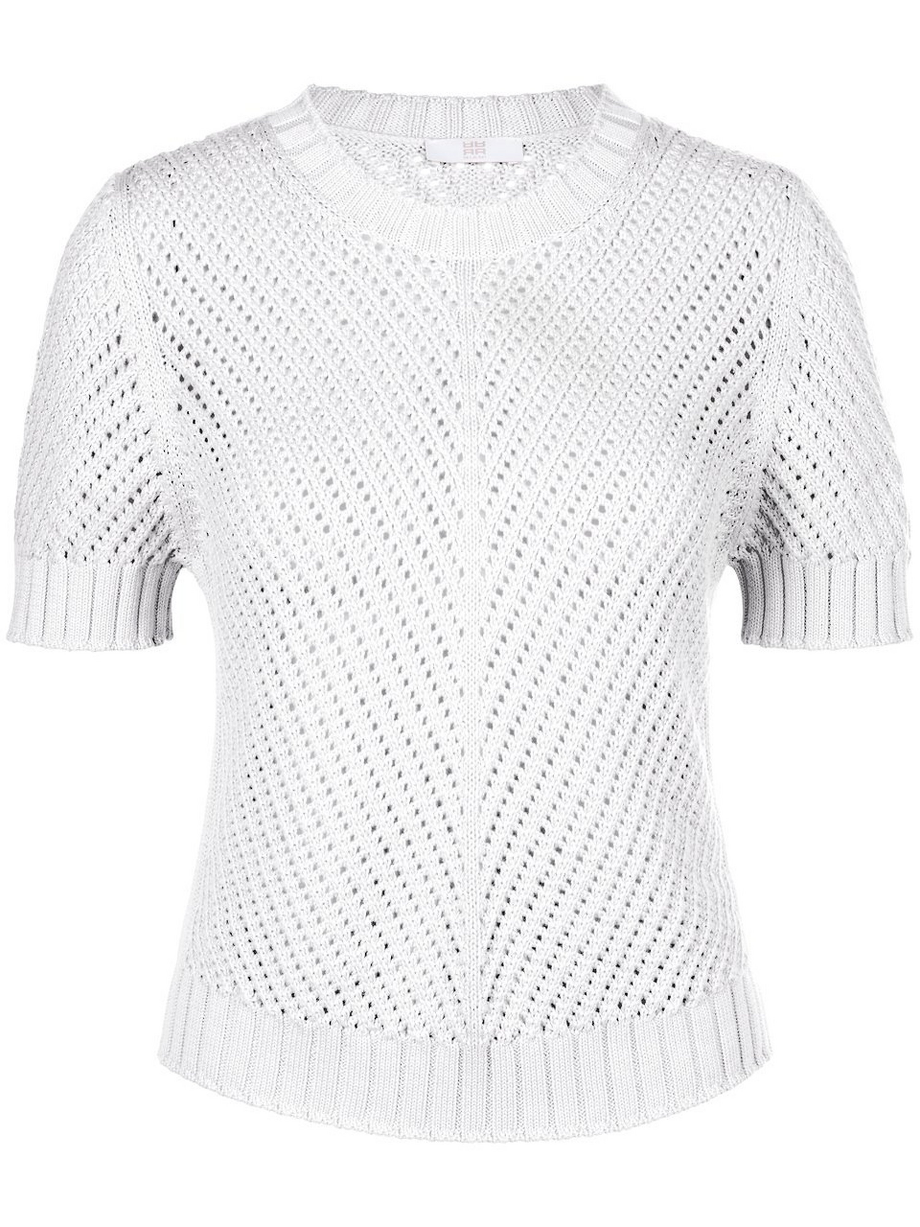 Rundhals-Pullover mit 1/2-Arm