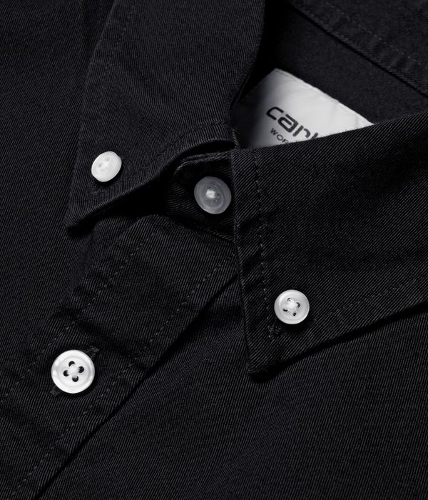 Carhartt WIP Madison Hemd (black white)