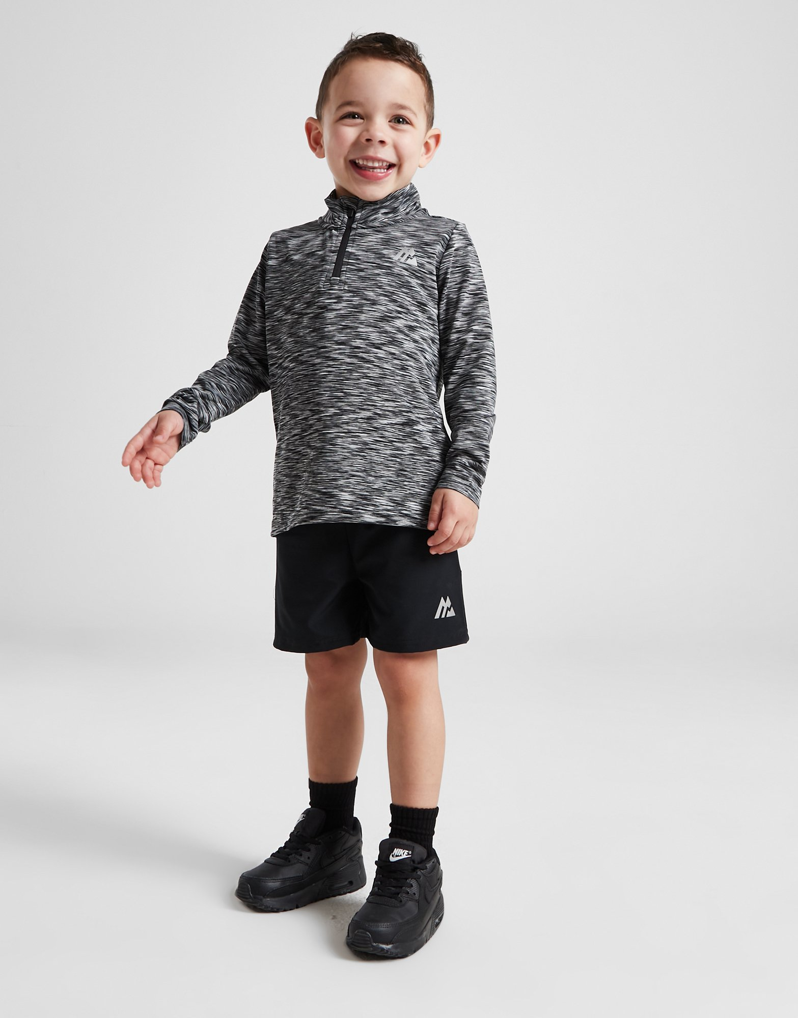 MONTIREX Ensemble Haut Zippé/Short Trail Enfant