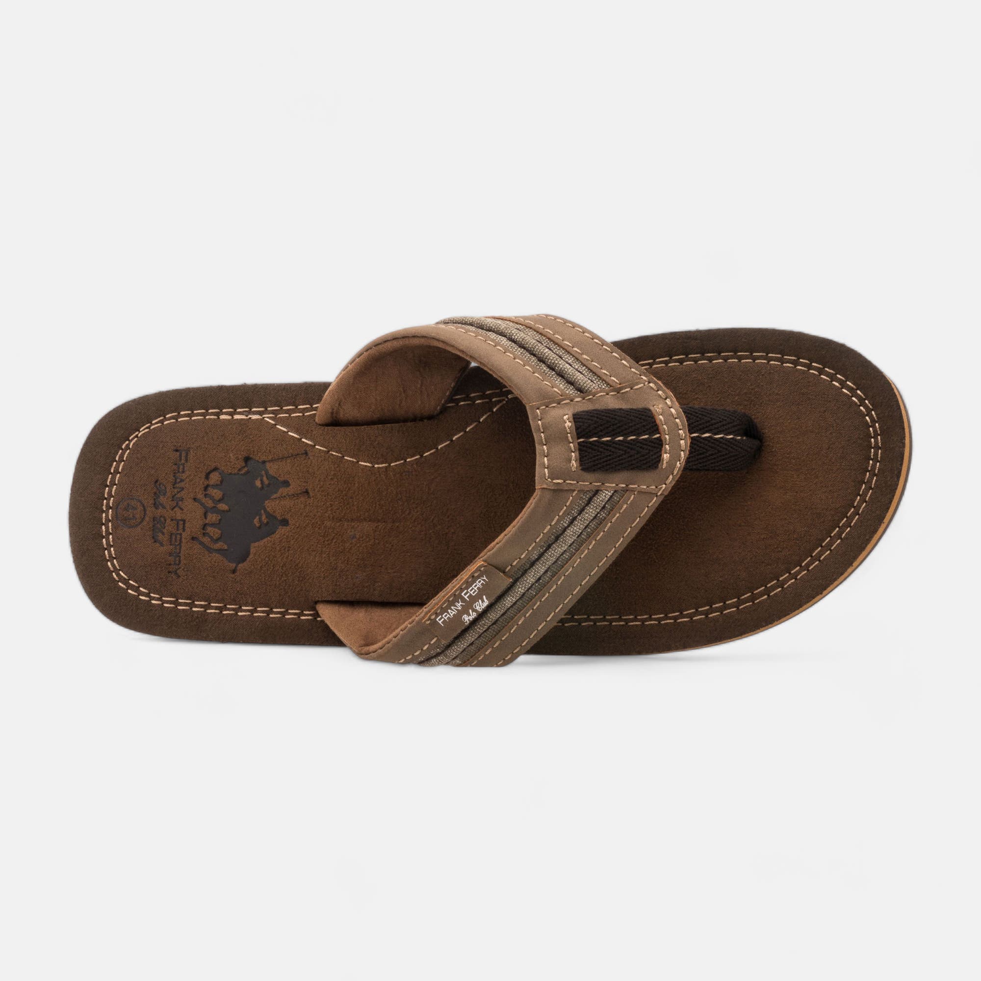 Entre-doigts Homme marron