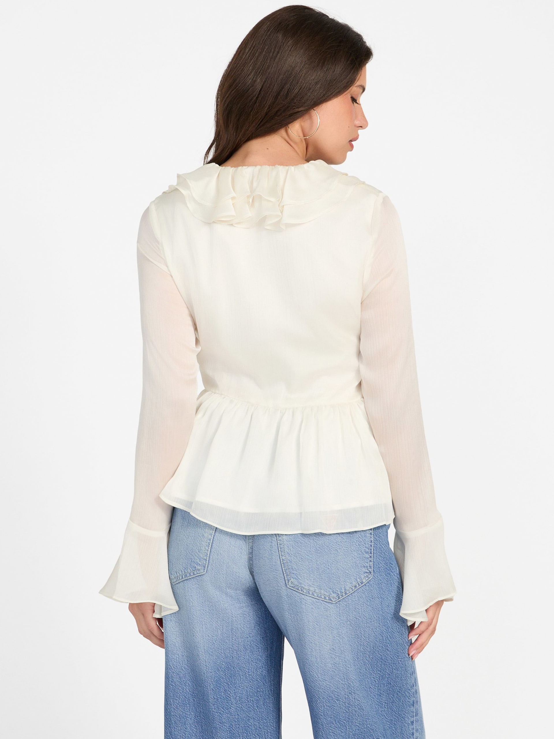 Blusa Sana com babados