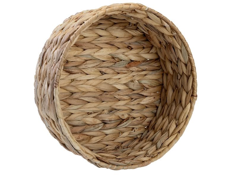 COCON Aufbewahrungskorb Natur, 25 x 10 cm Geflochtener Behälter