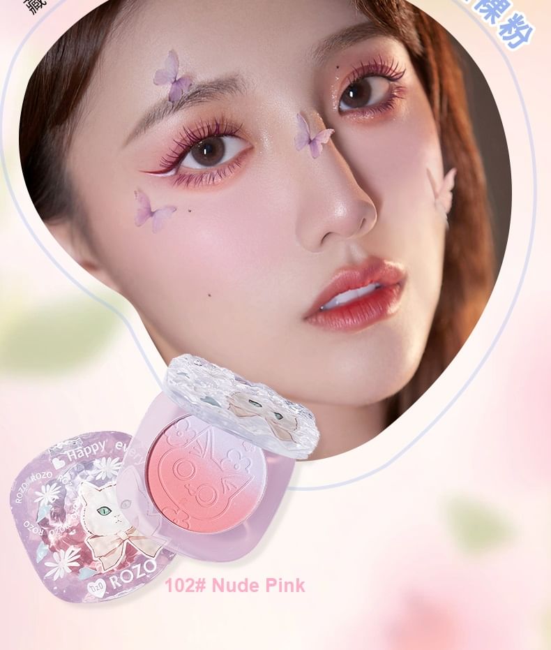 ROZO - Happy Kitten Two-Tone Blusher - 4 tinten