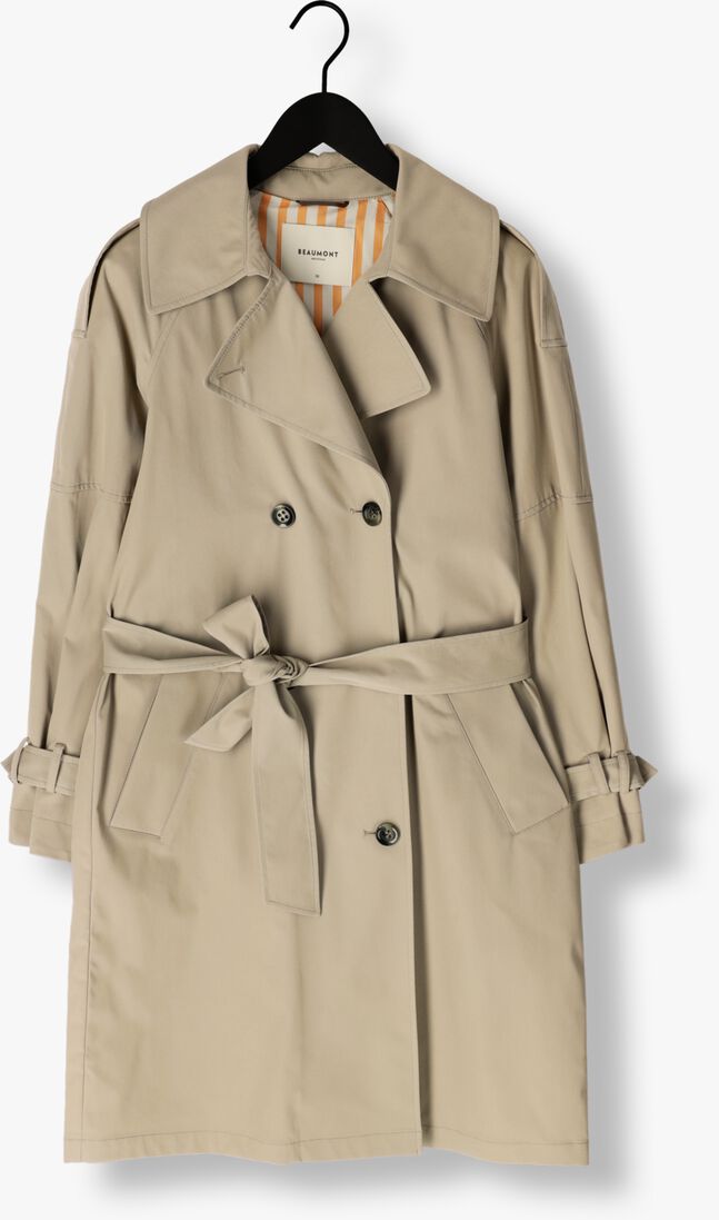 khaki beaumont trenchcoats maxy trench coat