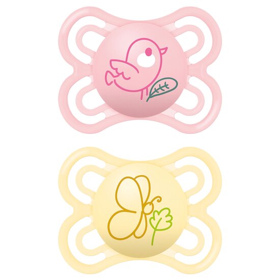 Lot de 2 Sucettes Perfect 2-6M   Aléatoire        de               Mam