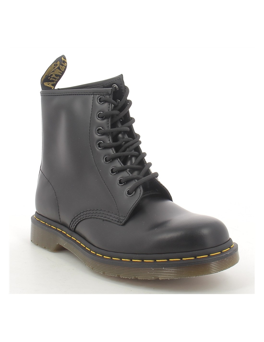 dr martens boots femme 1460 cuir smooth noir