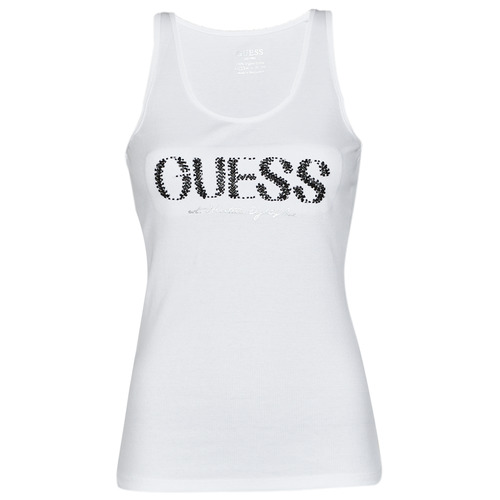 Guess - ATENA TANK TOP - Blanc