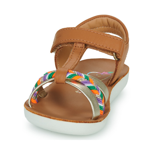 Shoo Pom - GOA SALOME - Marron / Doré / Violet
