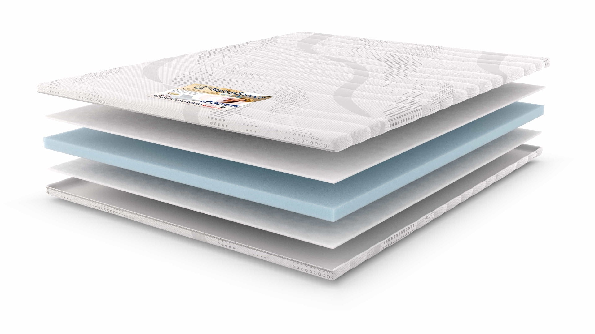 H&D Soft Sense - Koudschuim Topmatras - 140x220cm