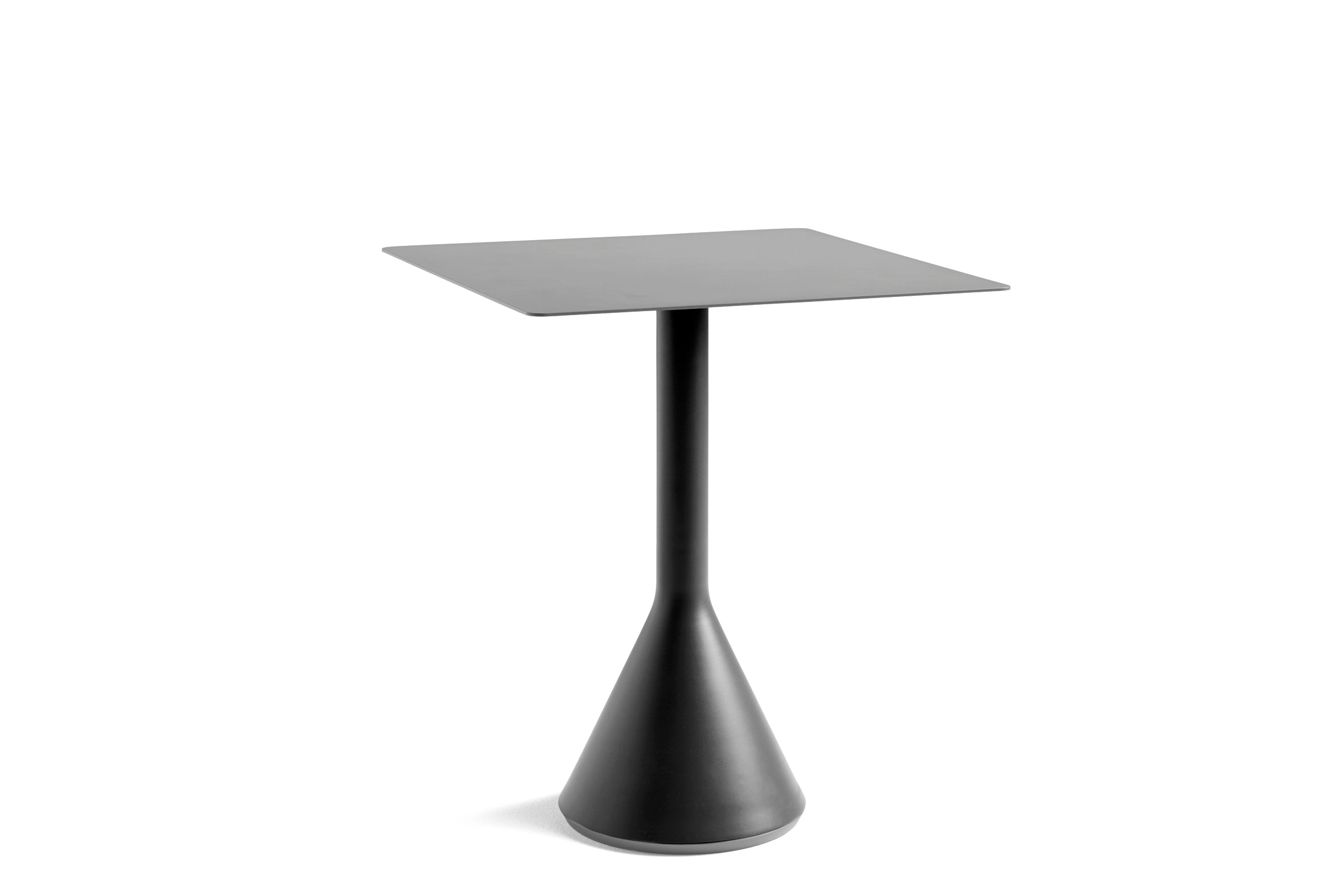 HAY  Palissade Cone havebord, Anthracite -  L65xB65 cm.