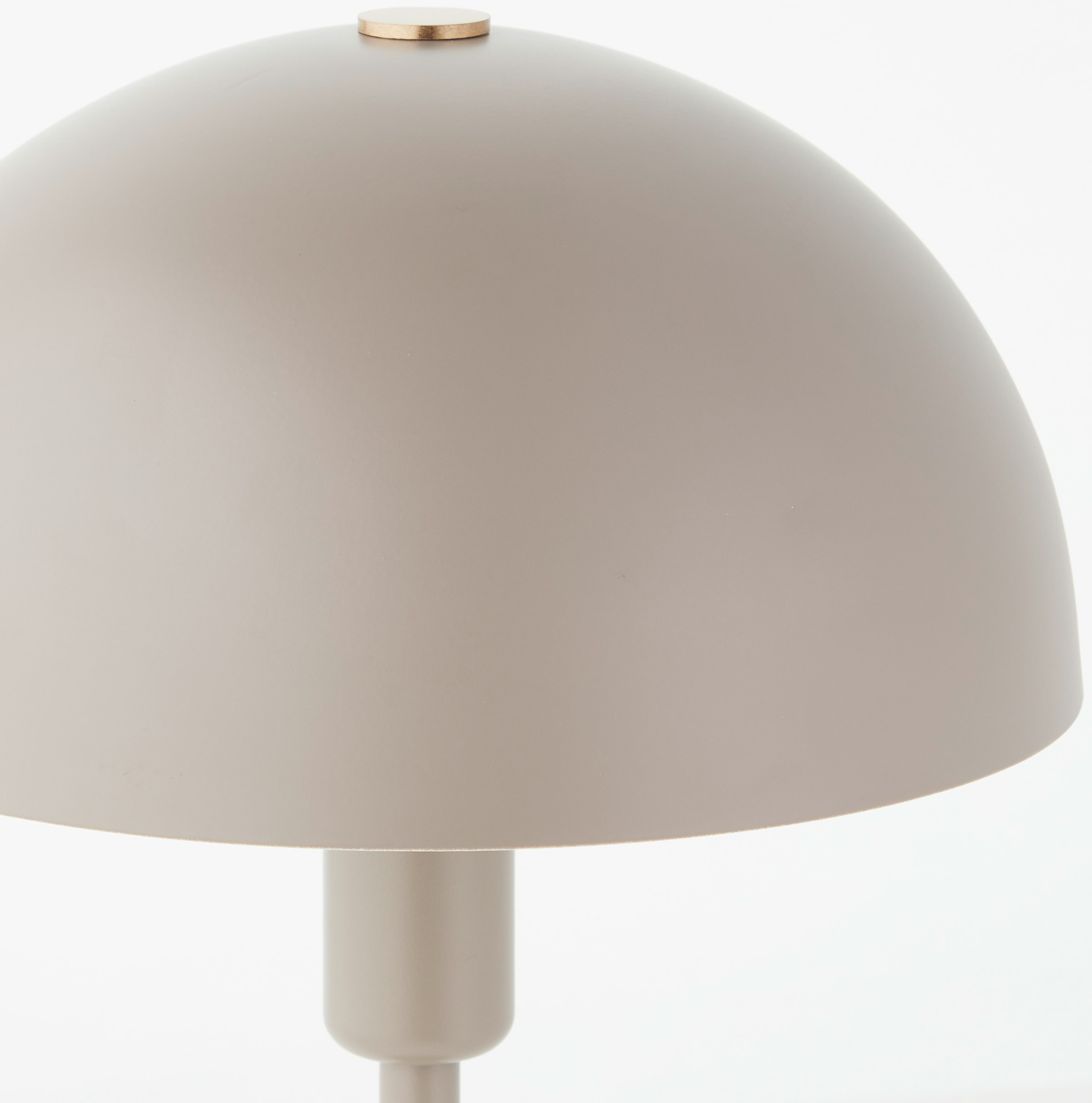 LeGer Home by Lena Gercke Tischleuchte »Linnea Pilz Lampe« E14 1 Stk. Pilzleuchte, Tischlampe, Metallsockel, Höhe 35,5 cm