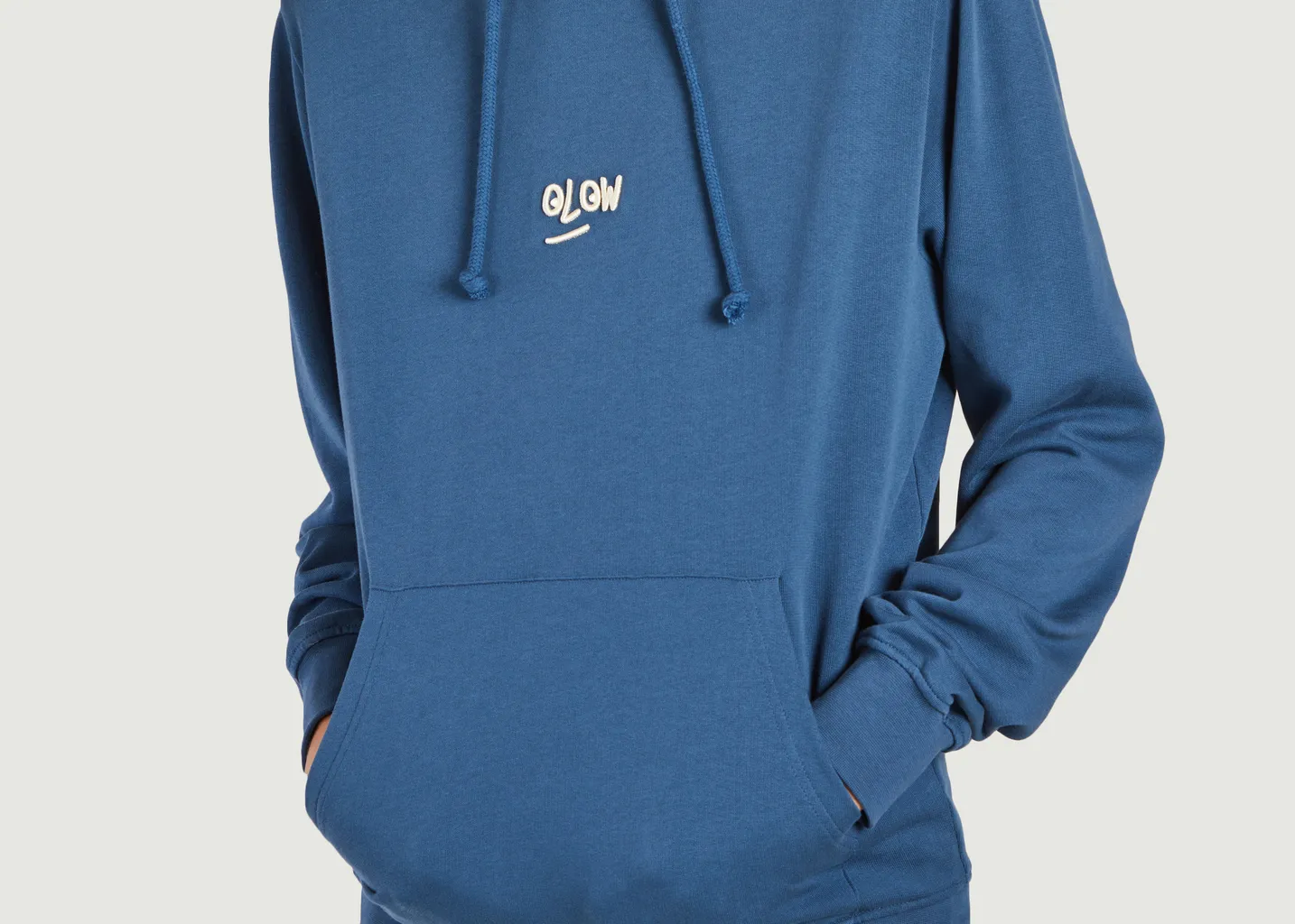 Sweat à capuche Selfie en coton bio Olow