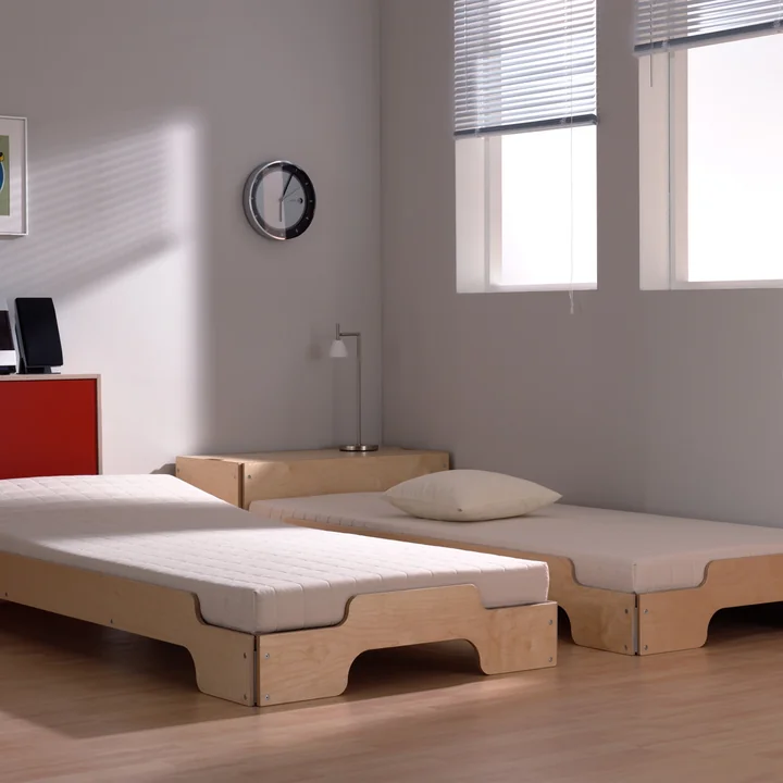 Müller Small Living - Stapelliege 100 x 200, Birke natur
