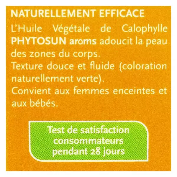 Óleo Vegetal Orgânico Calophyllum Phytosun Arôms Nutre e Suaviza a Pele 50ml