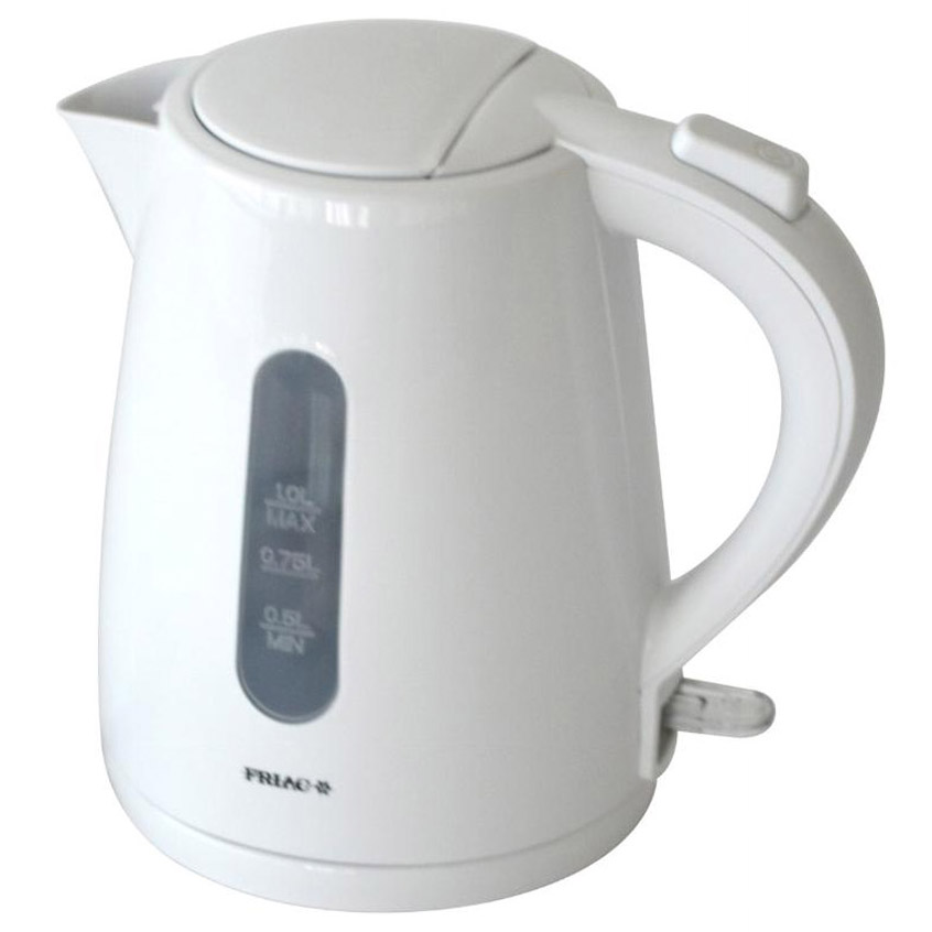 Friac WK100WH Waterkoker snoerloos 1 L