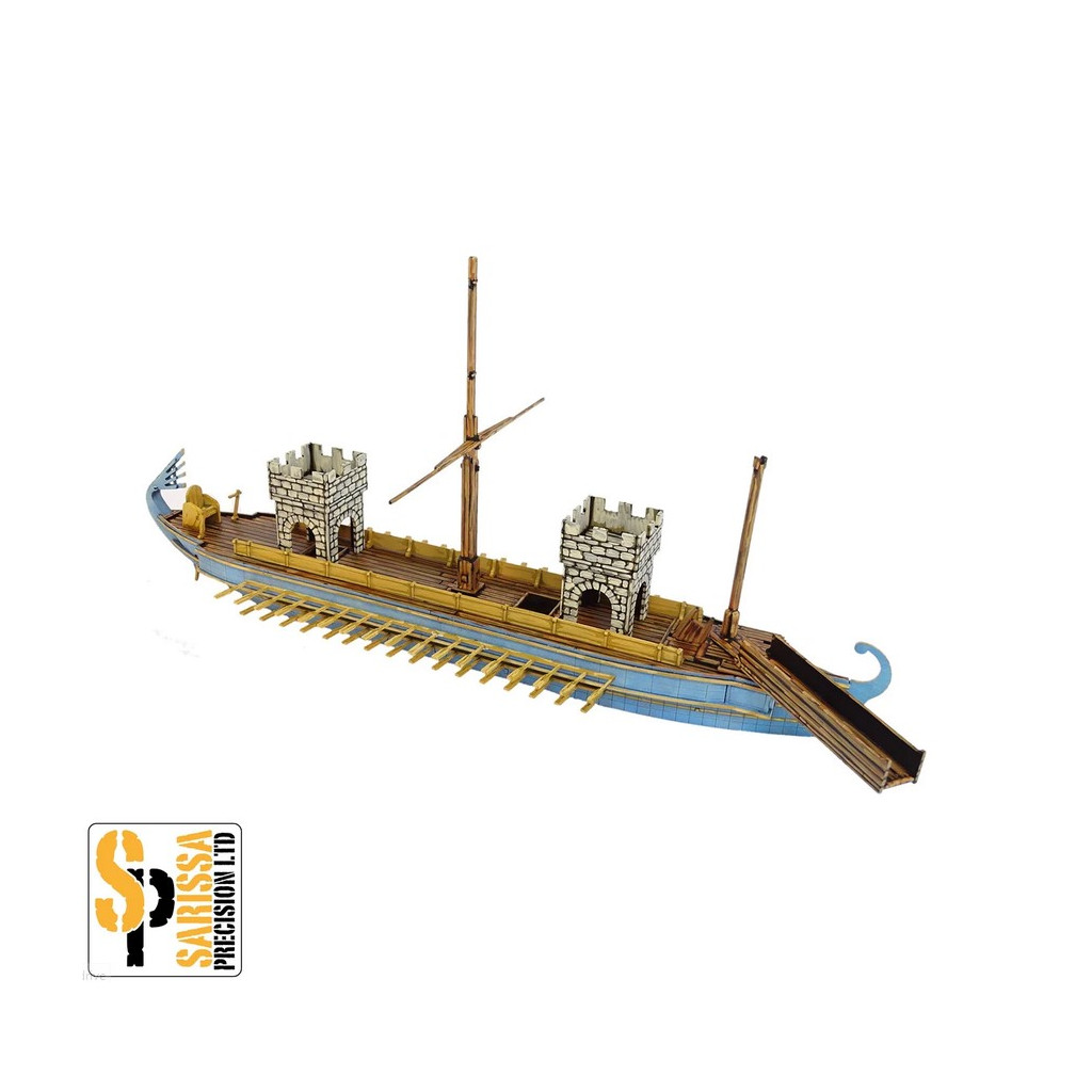 Roman Fighting Ship With Corvus