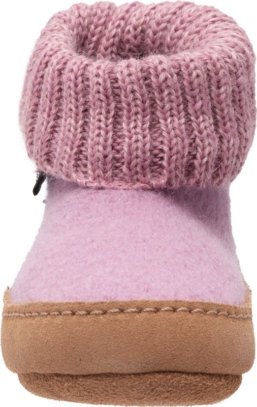 Bergstein - Cozy Lux - Pantoffel - Pink - Scheerwol - Leer
