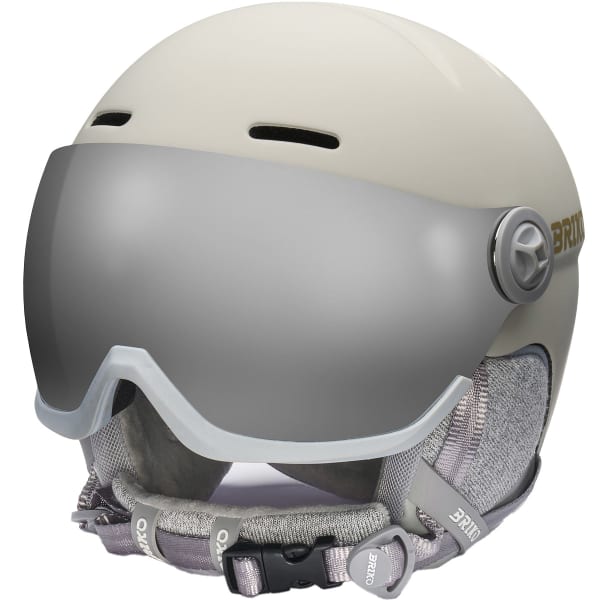 Casque de ski BRIKO BLENDA 2.0 VISOR MATT SWIRL BEIGE/GOLD