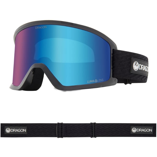 Masque de ski DRAGON DX3 PLUS OTG ICONBLUE/LLBLUEION+LLDARKSMOKE