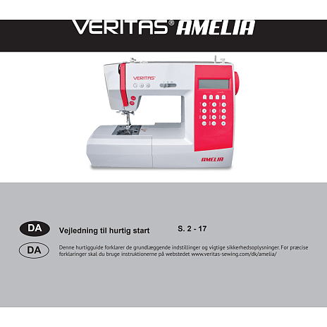 Veritas Amelia elektronisk symaskine