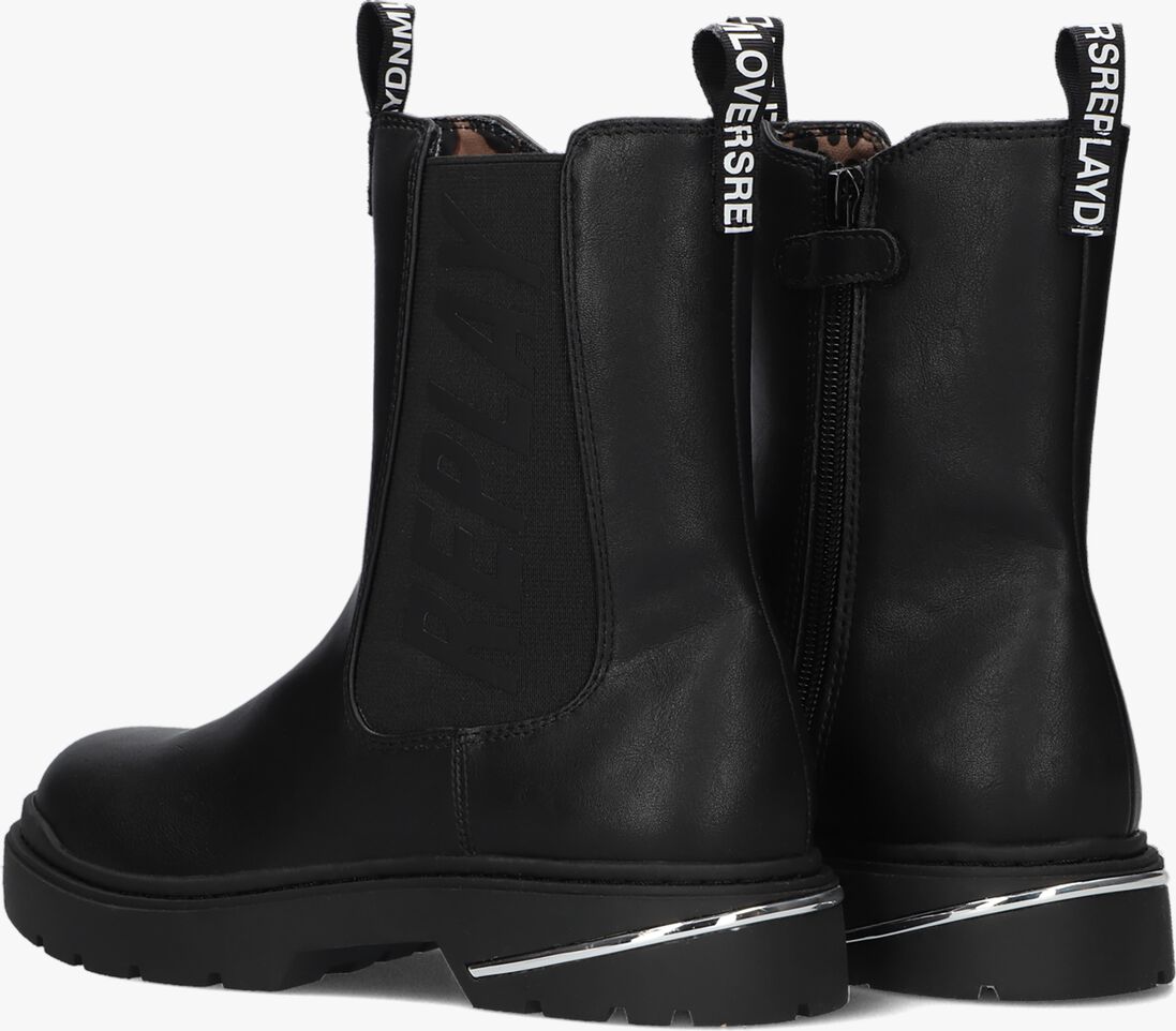 REPLAY zwarte replay chelsea boots joplin 6
