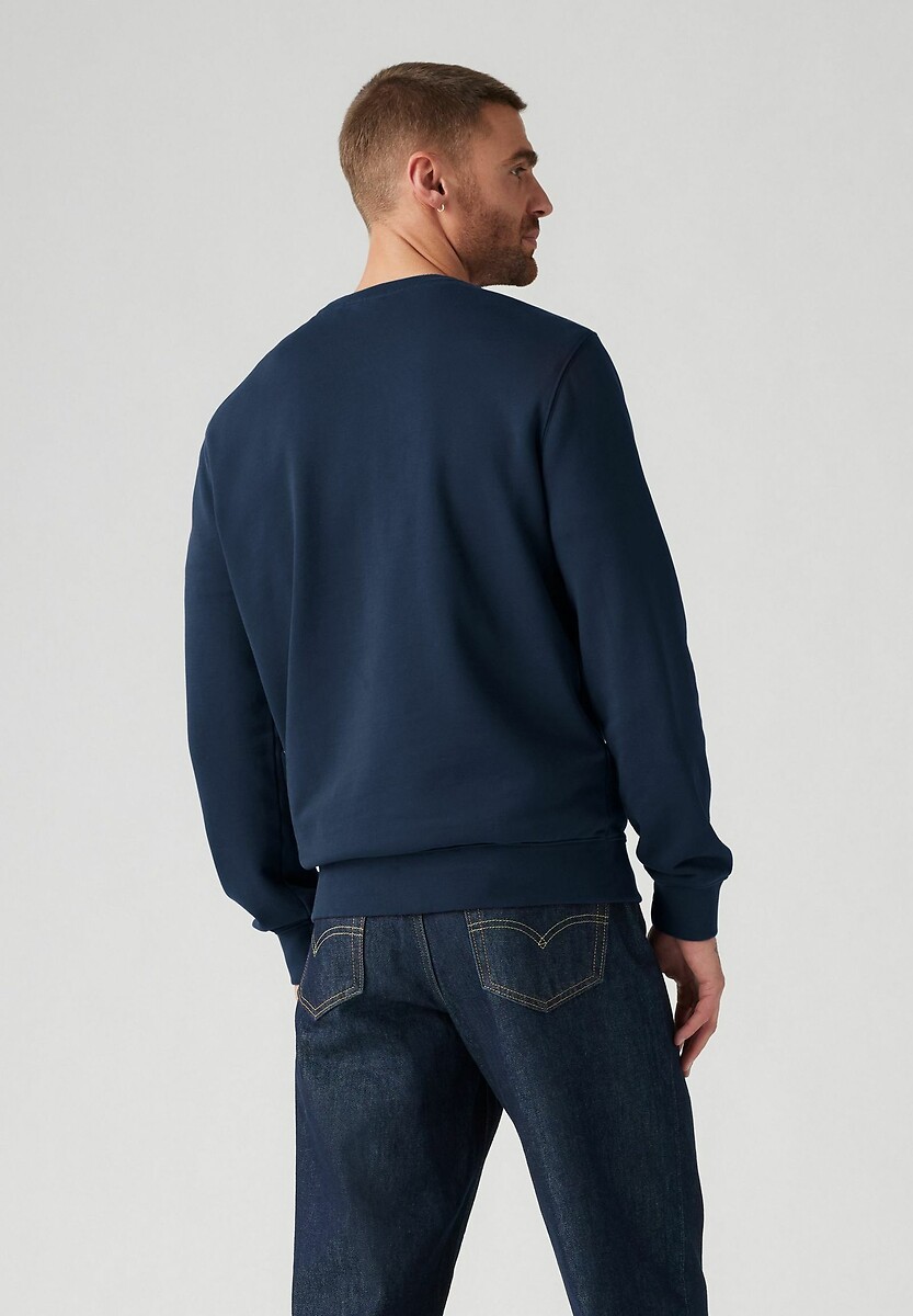 Suéter LEVI'S com gola redonda e logo no peito