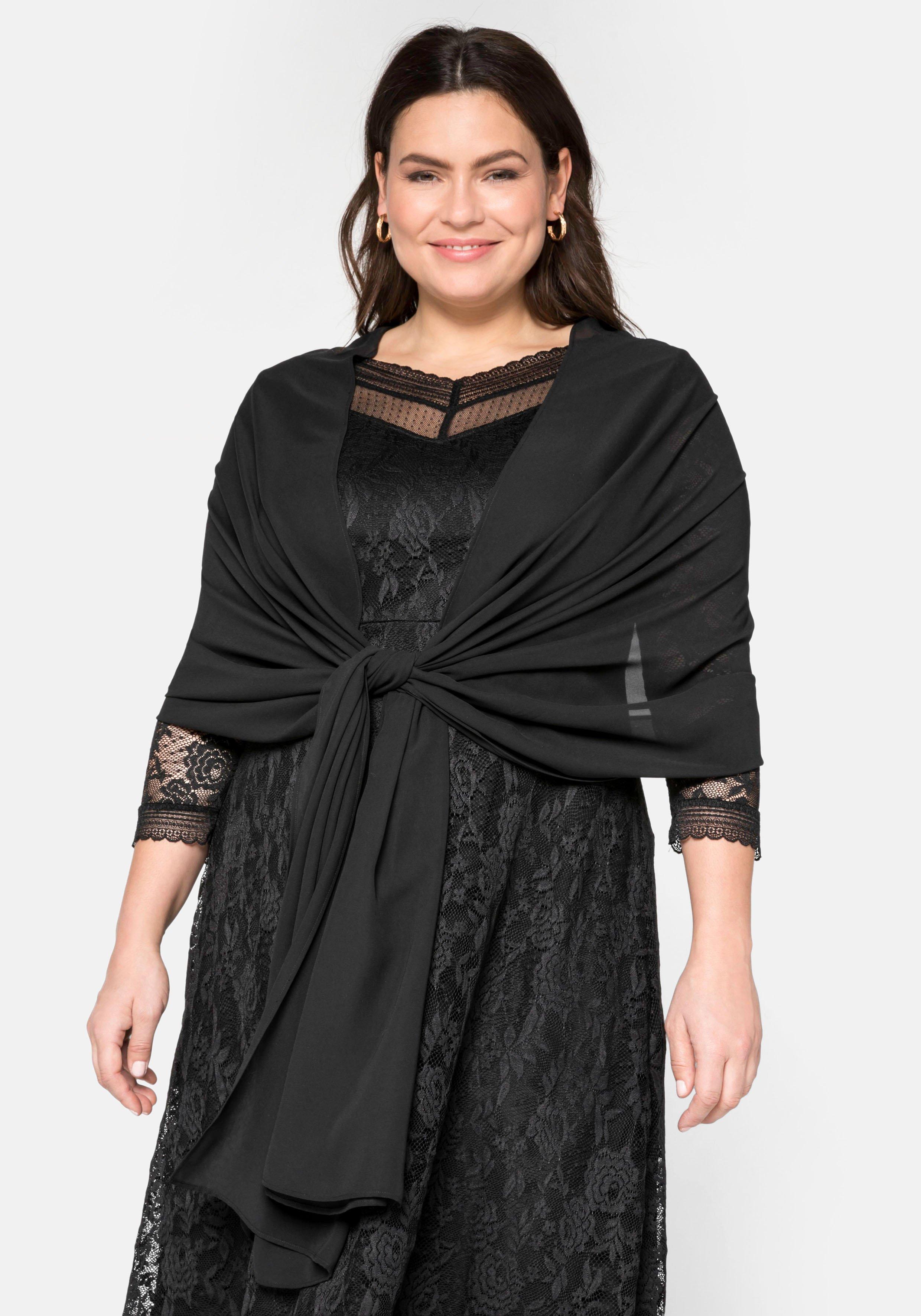 Stola aus fließendem Chiffon