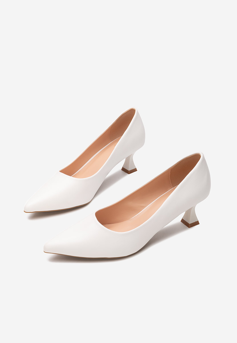 Chaussures à talon fin bruns Osa albi