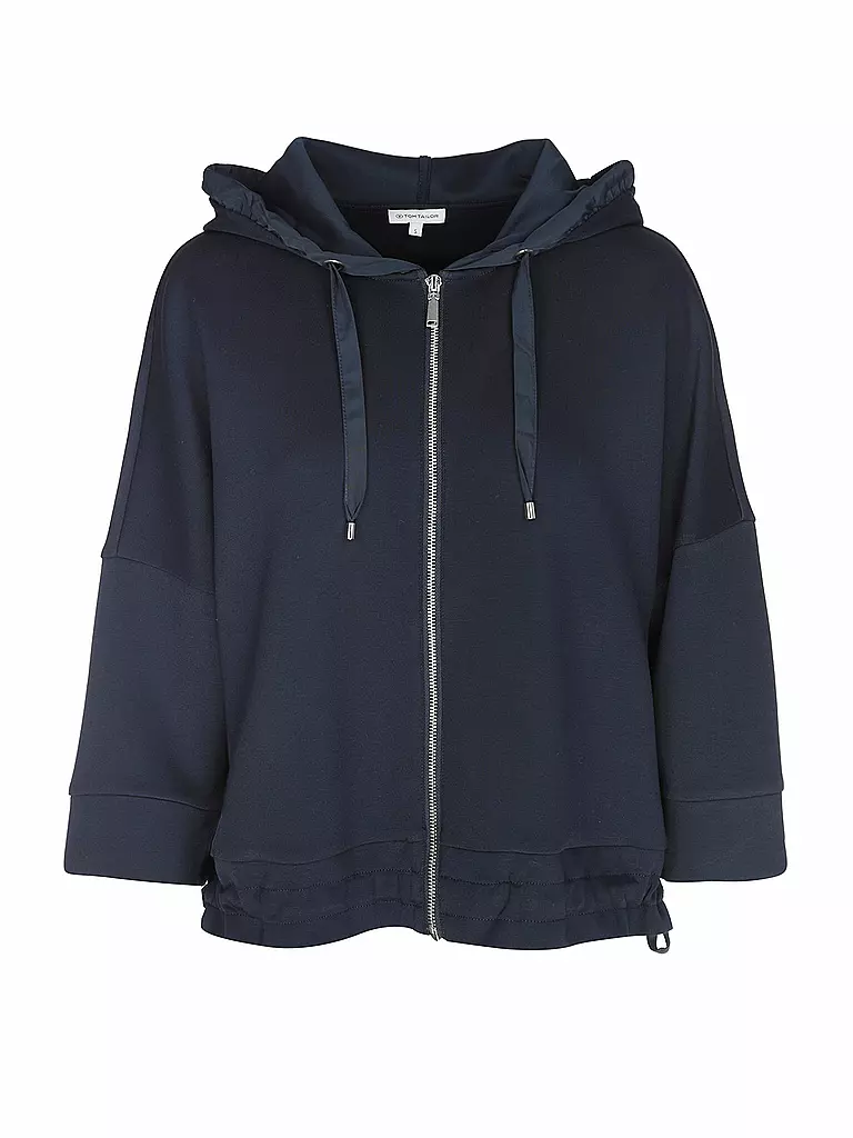 TOM TAILOR Sweatjacke  blau