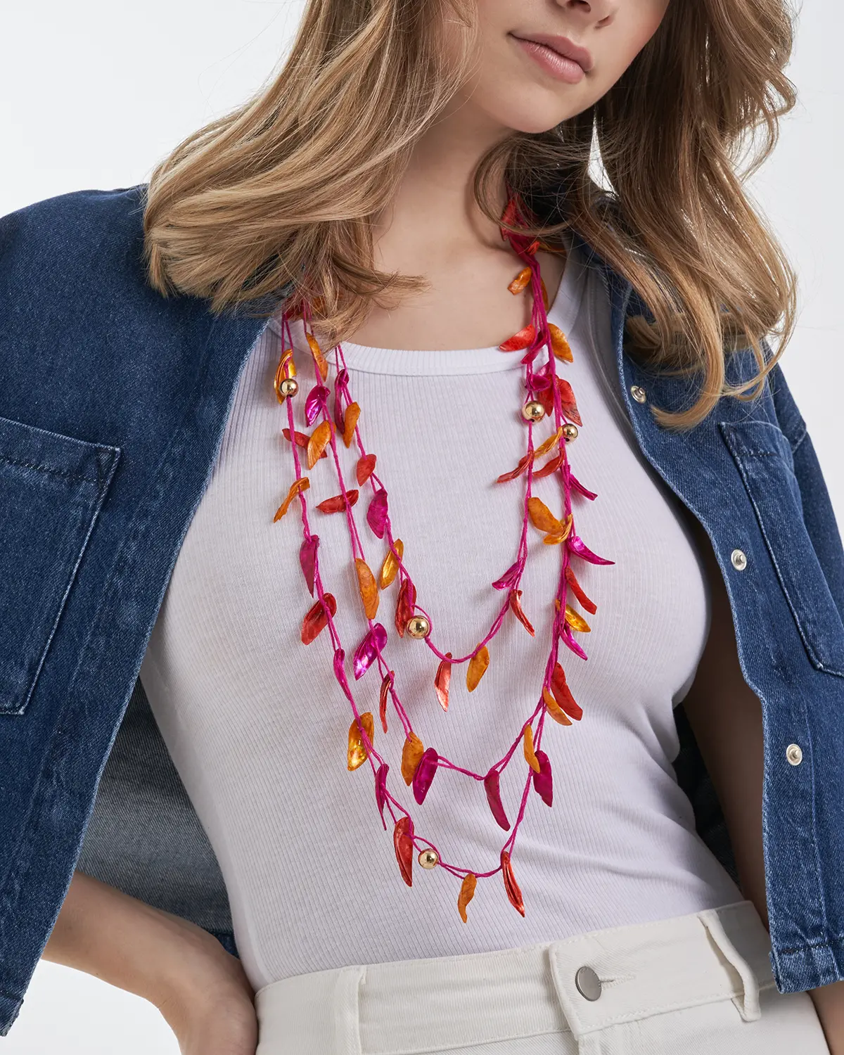 Layering Kette - Sunset Harmony