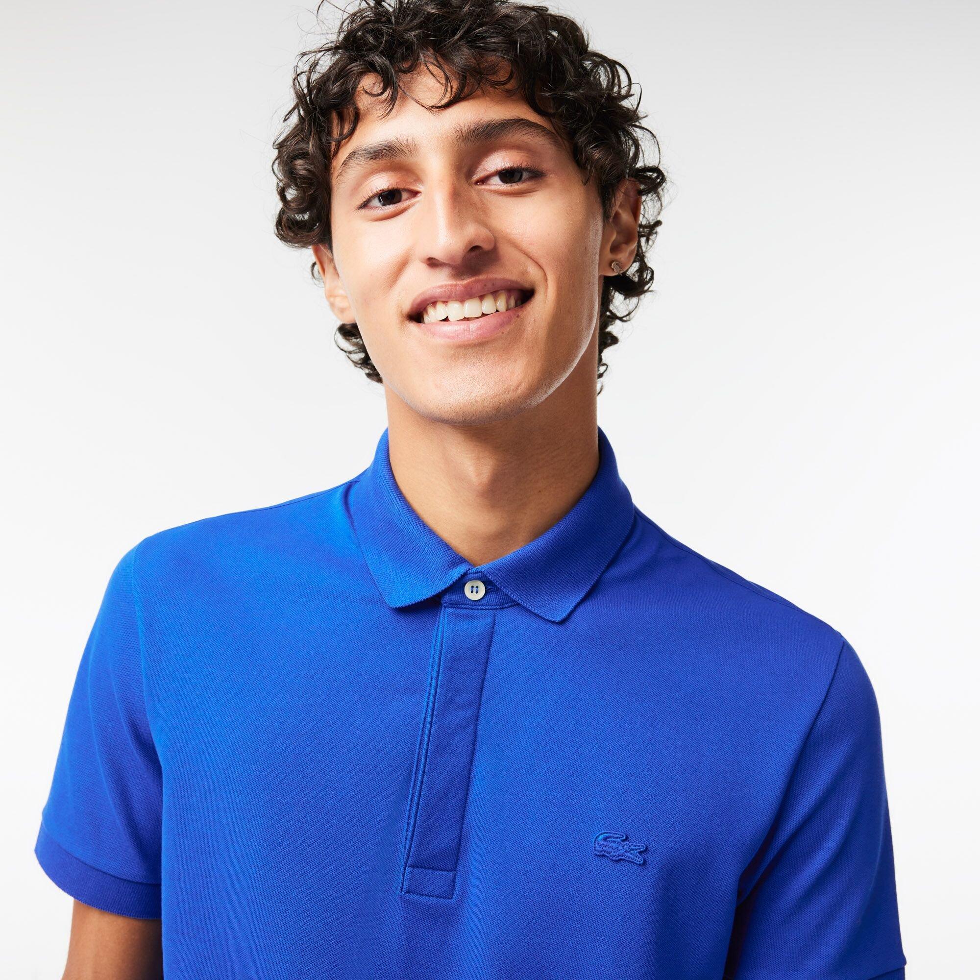 Lacoste Paris Stretch Pique Polo Shirt