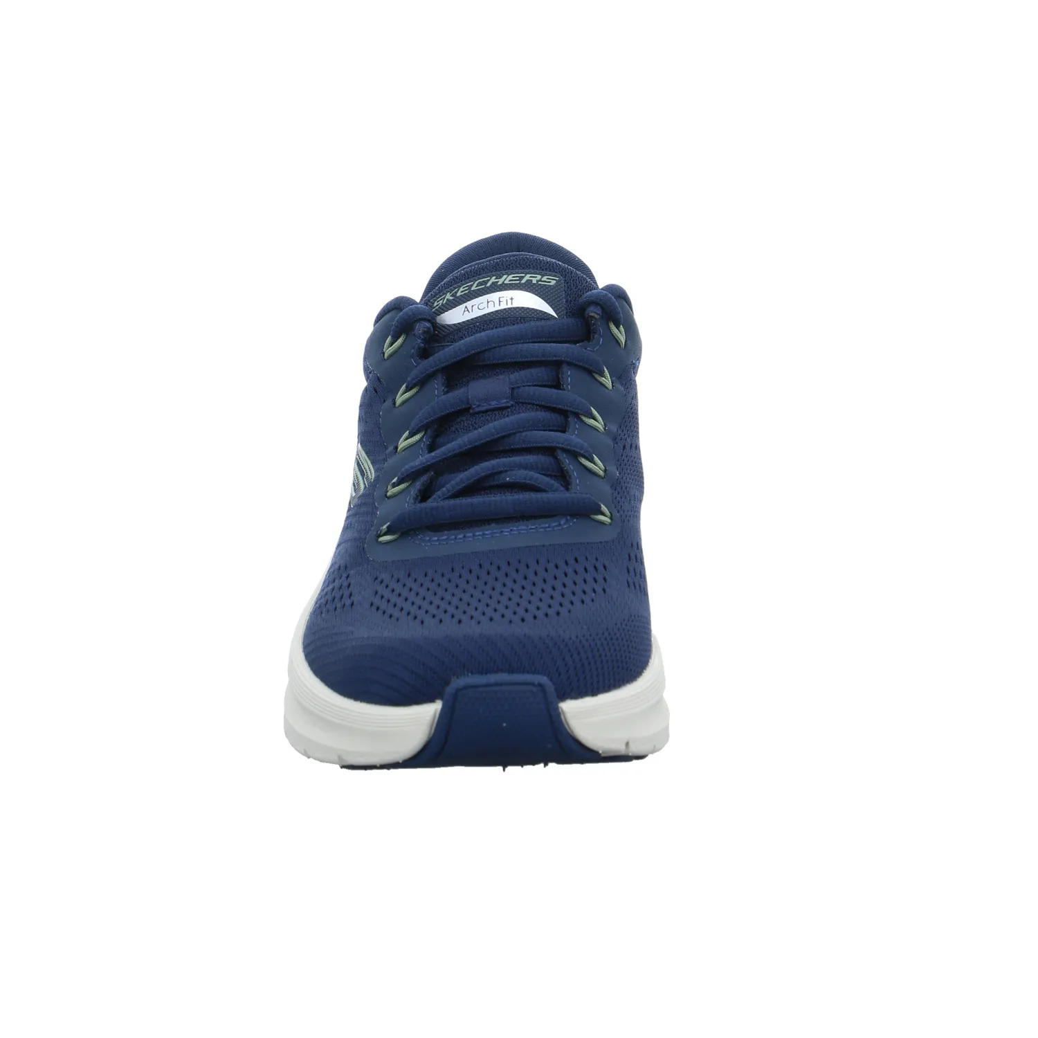 SKECHERS Halbschuhe Sneaker Stoff Blau Synthetik
