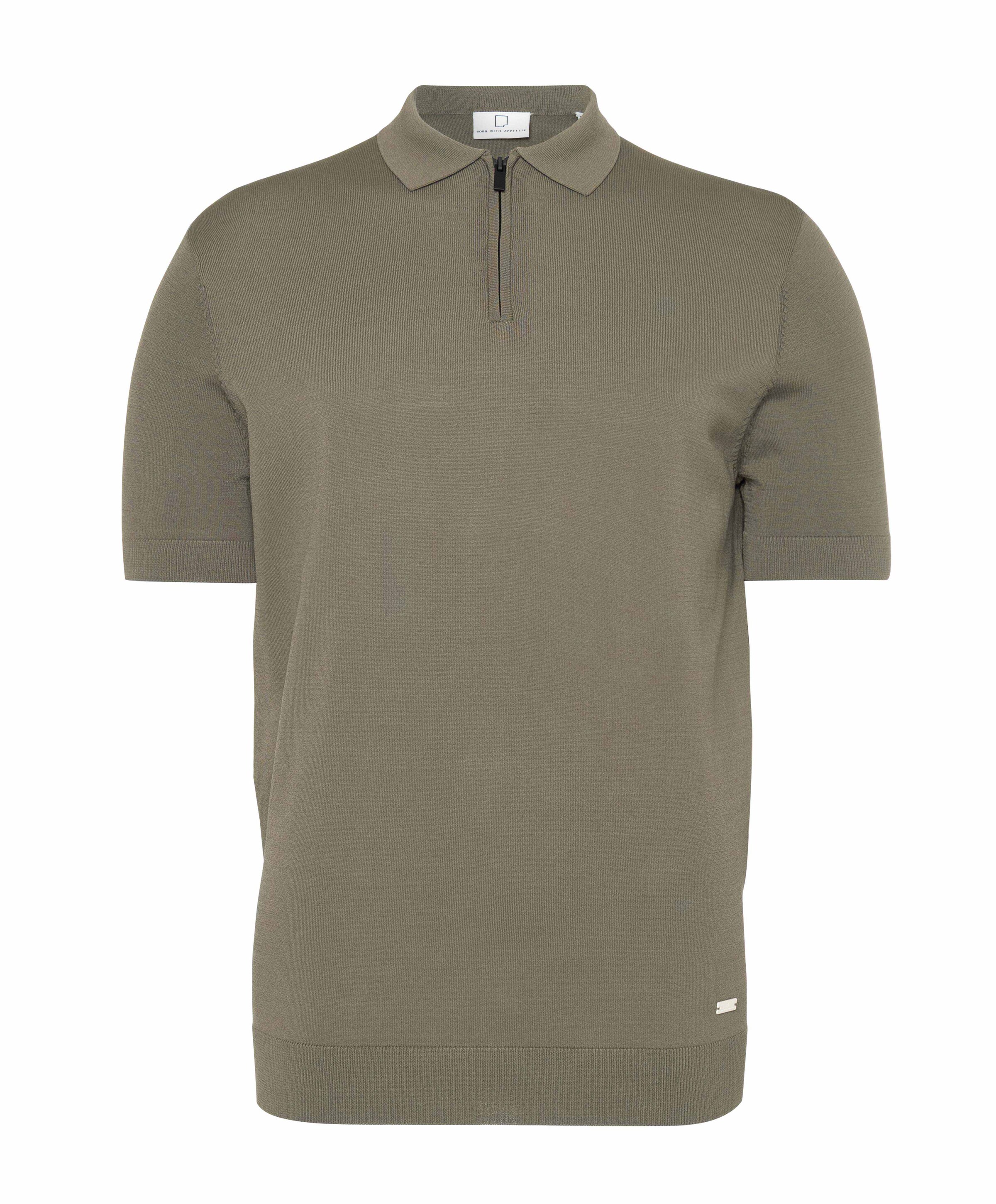 Born with appetite Heren polo bruin