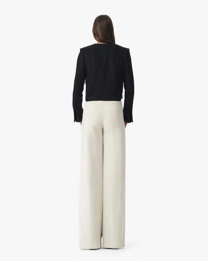 IRO DANIM Black lurex