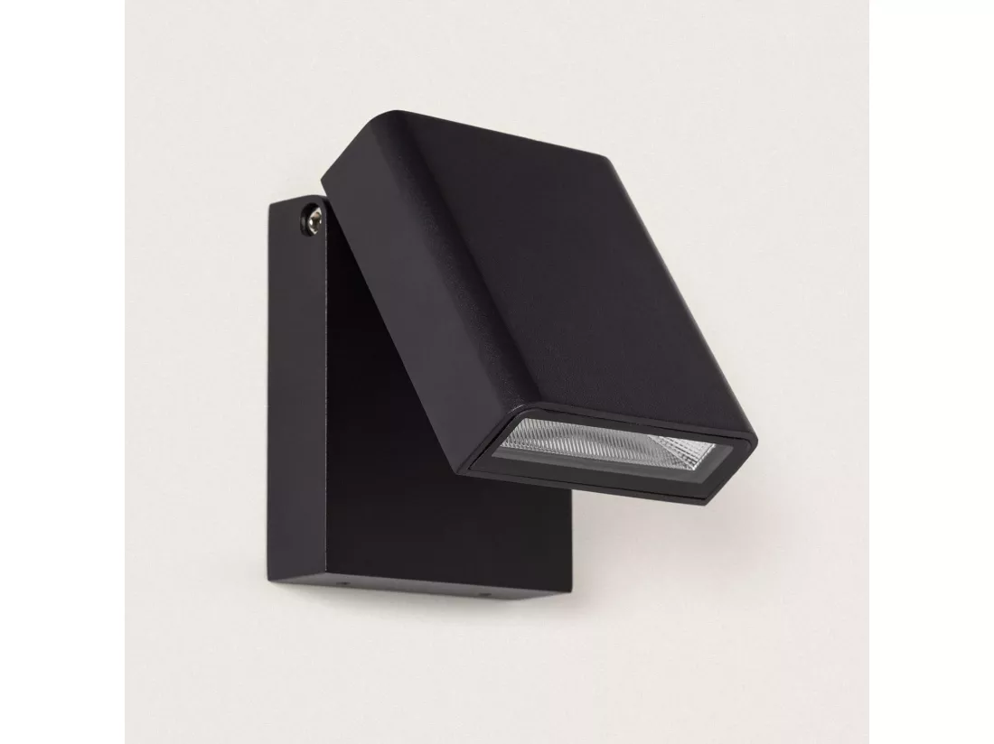 Applique Murale Extérieure Aluminium Mully Noir