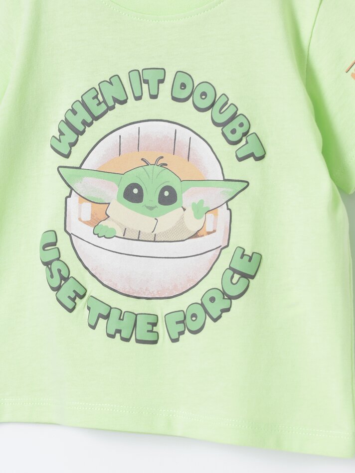 Camiseta Baby Yoda Star Wars ©DS Print - Verde