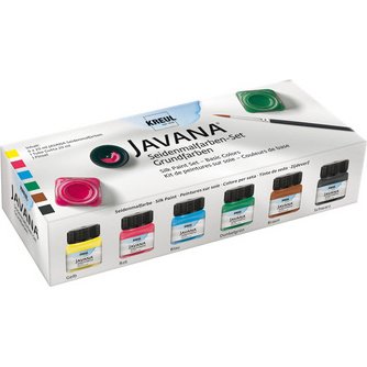 Peinture pour textiles JAVANA, kit créatif