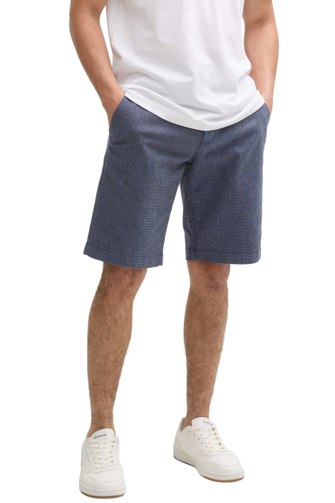 Tom Tailor blauwe heren korte broek
