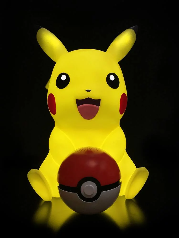 POKEMON - LAMPE LED PIKACHU ET ENCEINTE SANS FIL
