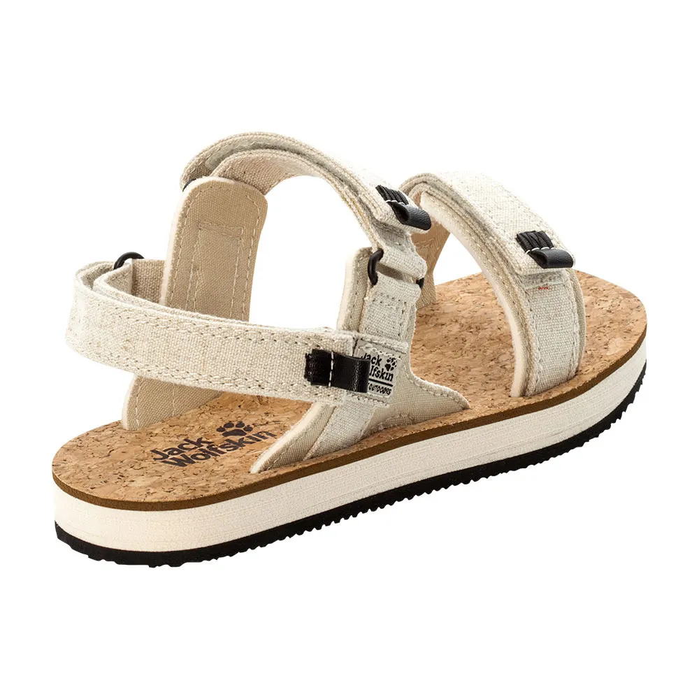 Jack Wolfskin ECOSTRIDE 2 - Sandales Femme natural/cork