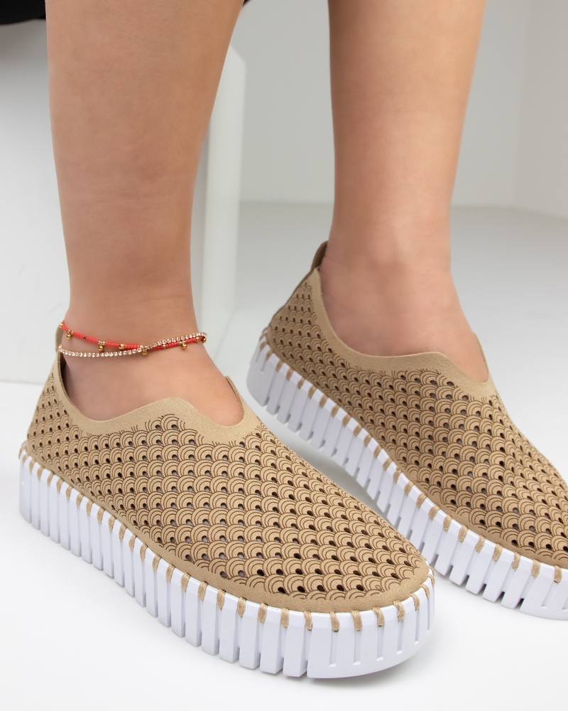 Ilse Jacobsen Tulip Instapschoenen  - cognac