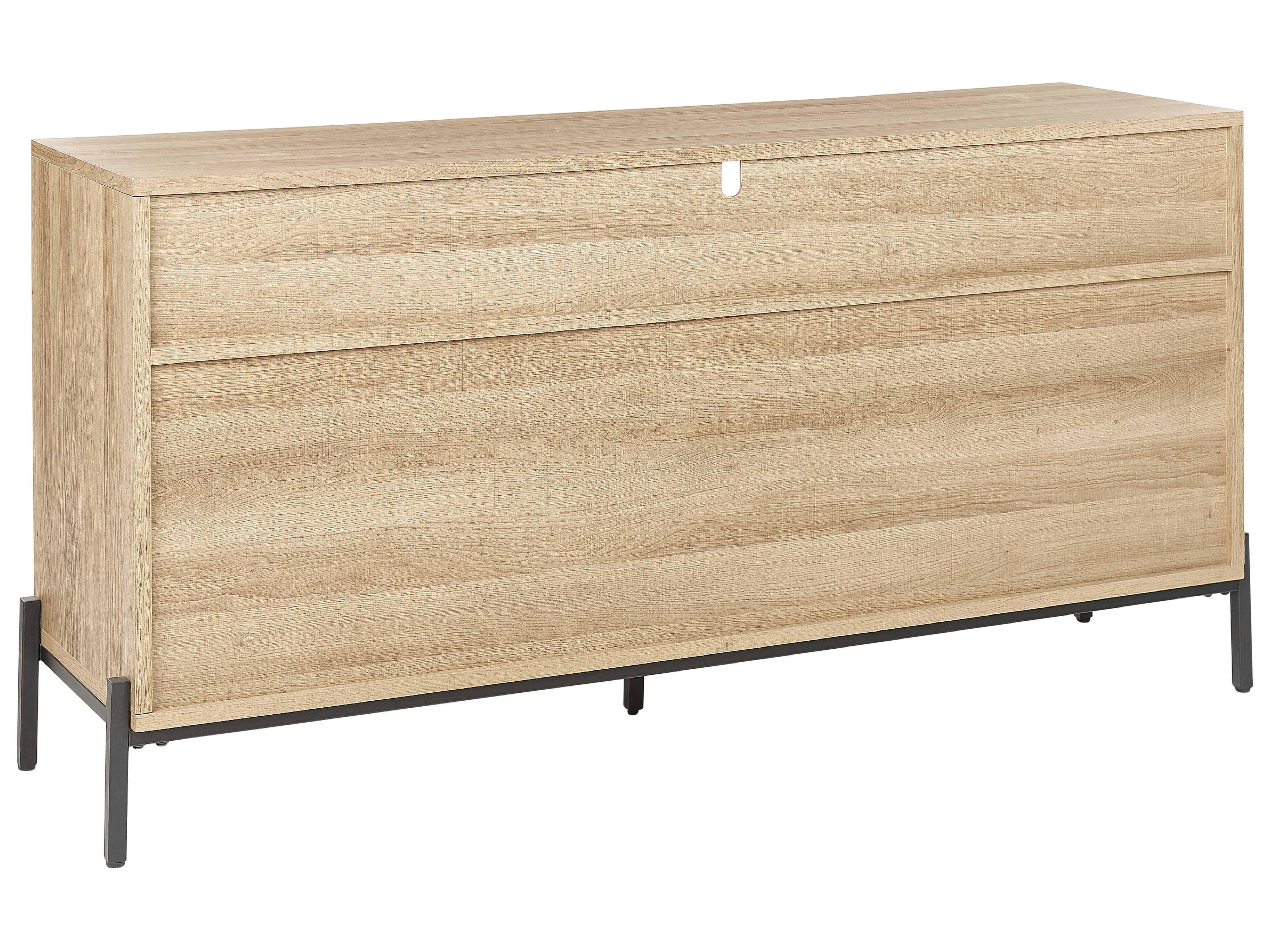 Kast MOINES Bruin/zwart