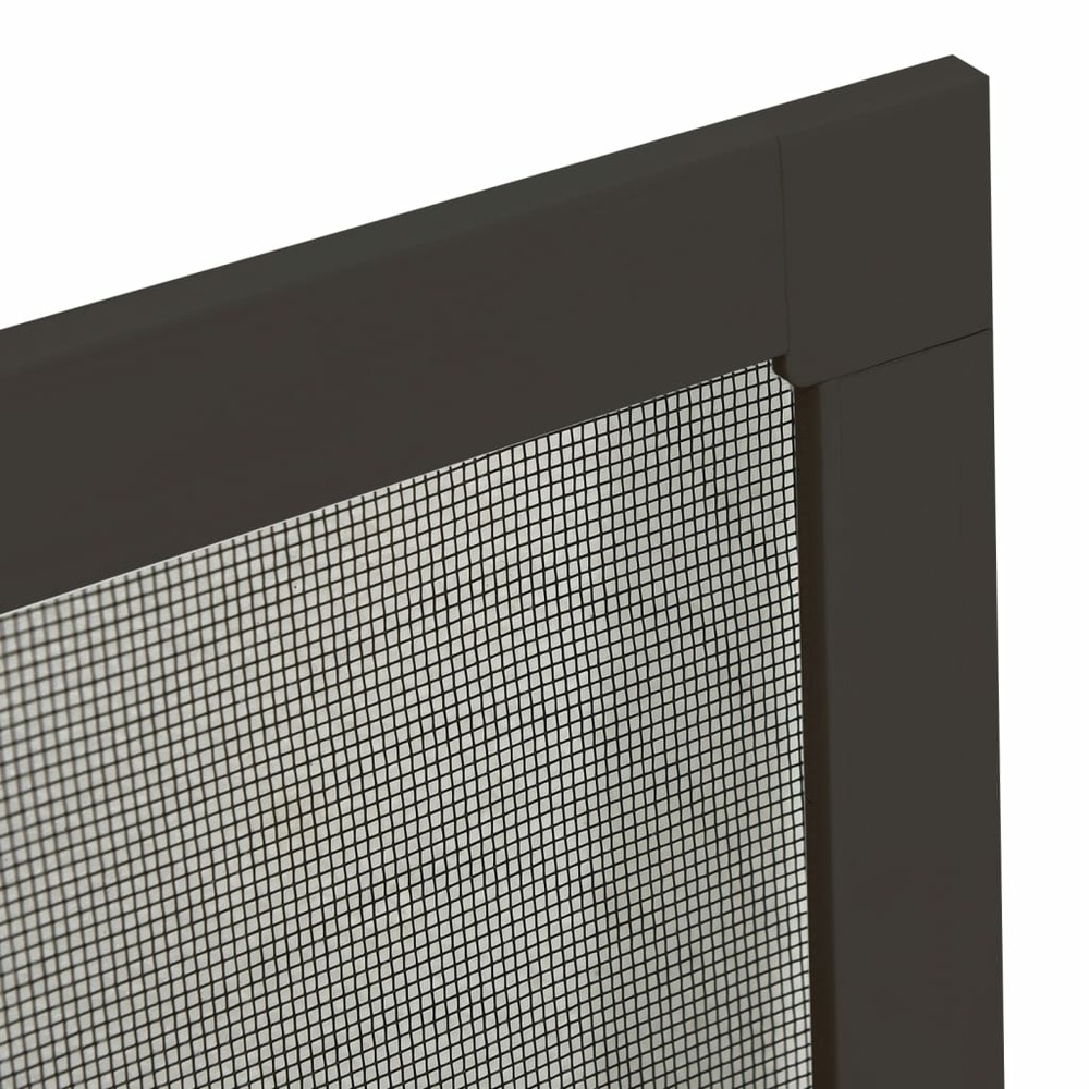 Moustiquaire pour fenêtres anthracite 100x120 cm