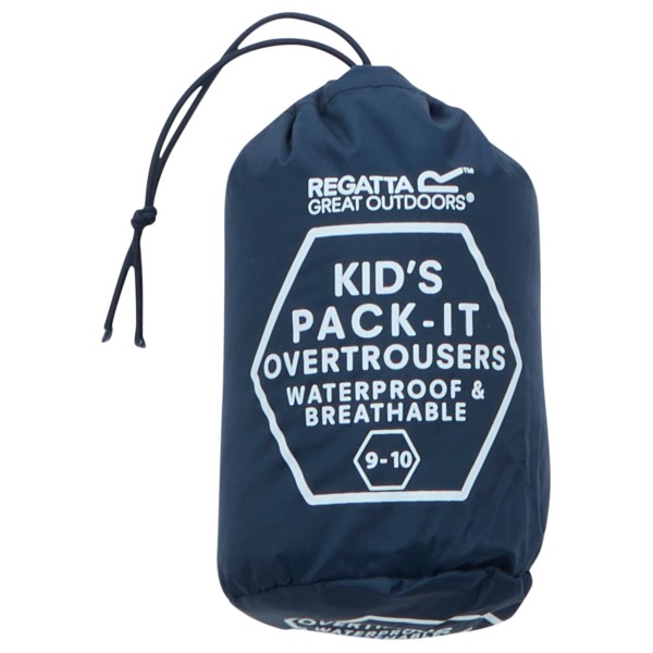 Regatta - Kid's Pack-It Overtrousers - Pantalon imperméable