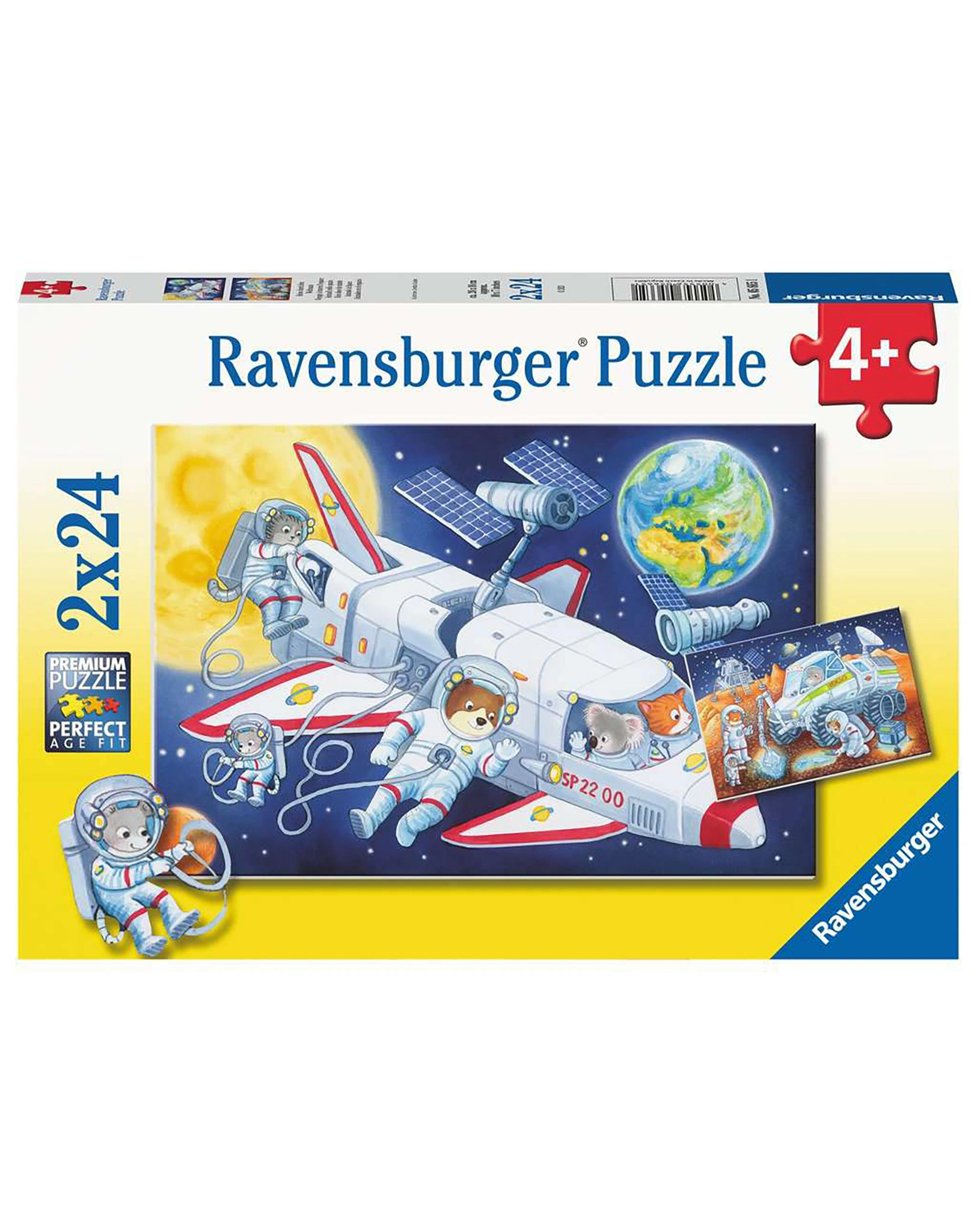 Puzzle REISE DURCH DEN WELTRAUM 2x24-teilig