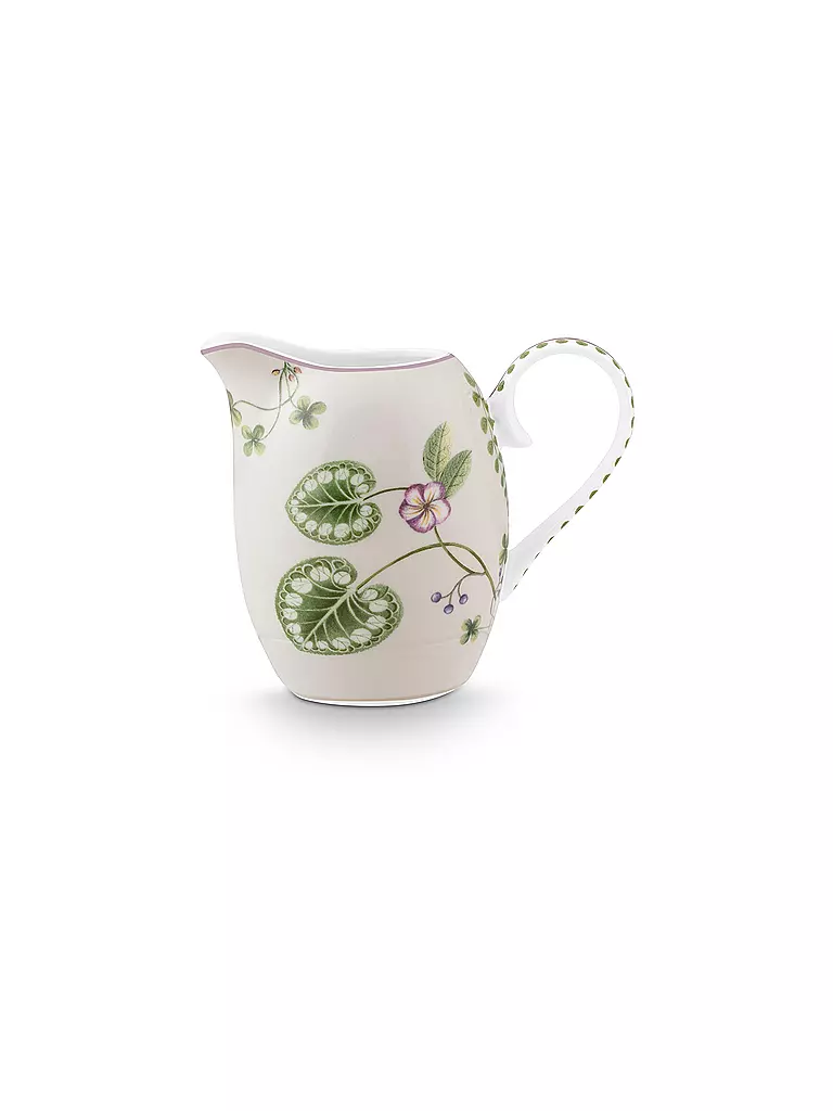PIP STUDIO Milchkännnchen  LILY & LOTUS 250ml Off White weiss