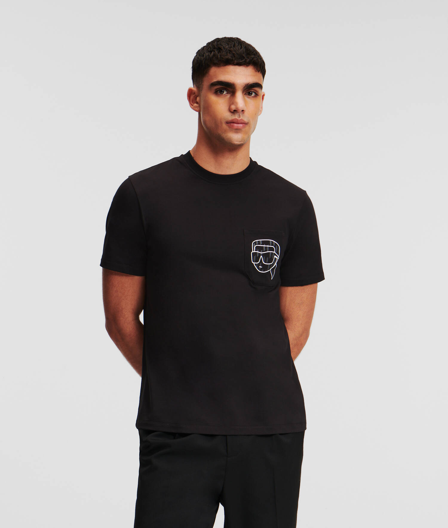 T-SHIRT À POCHE K/IKONIK MONOGRAM
